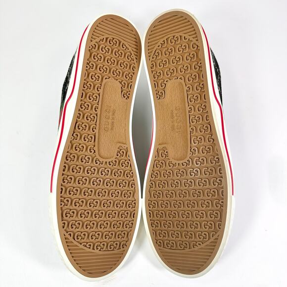 Gucci Denim Tennis 1977 Low Top Sneaker - Men’s 13.5 - Picture 6 of 8